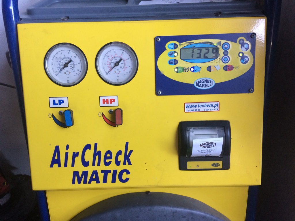  MAGNETI MARELLI AIR CHECK MATIC STACJA DO KLIMAT.