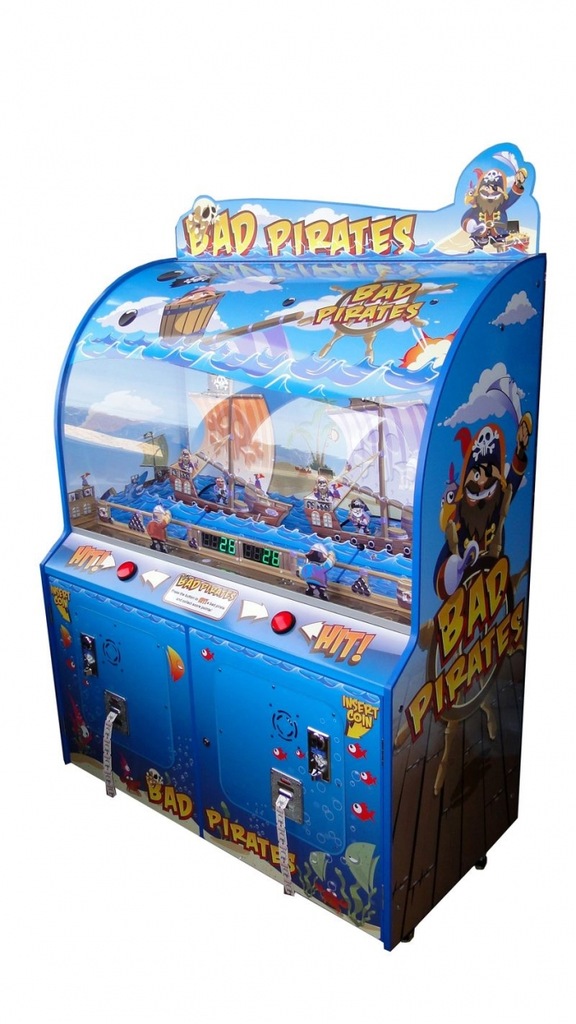 Bad Pirates redemption bilety automat dla dzieci
