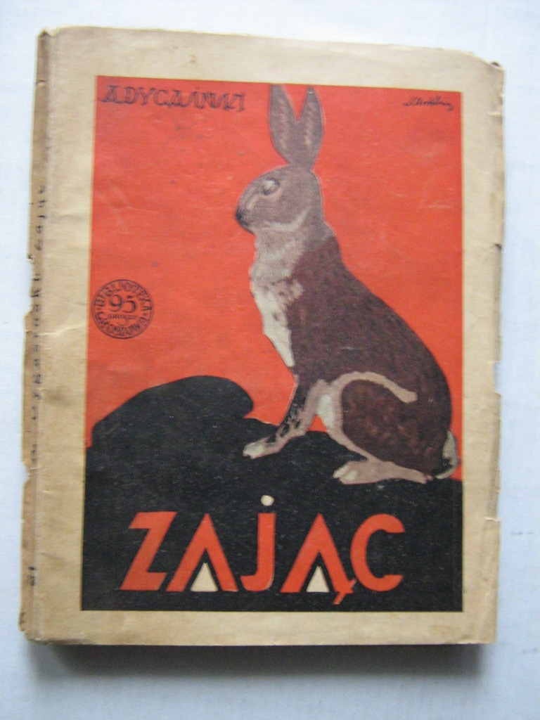 Adolf DYGASIŃSKI Zając okładka Stefan NORBLIN