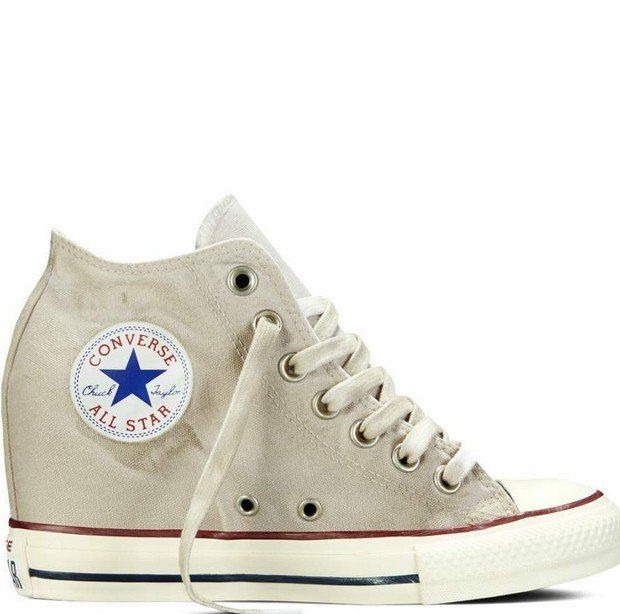 CONVERSE trampki koturn LUX MID - 7701511766 - oficjalne archiwum Allegro