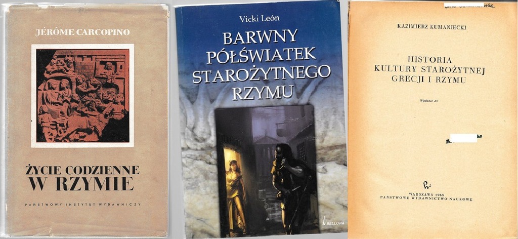 KULTURA STAROŻYTNYCH RZYMIAN ŻYCIE CODZIENNE PÓŁŚW