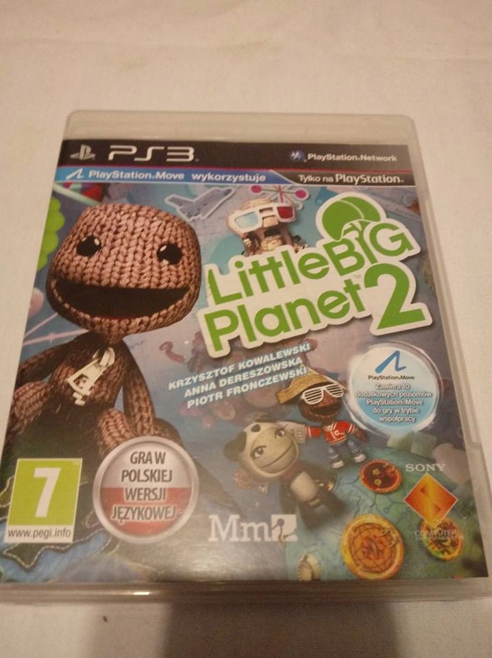 Little Big Planet 2 PL PS3 move zobacz moje gry