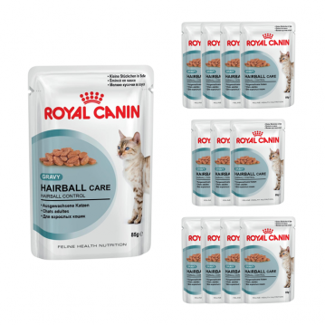 Royal Canin Hairball Care w sosie kule włos 12x85g