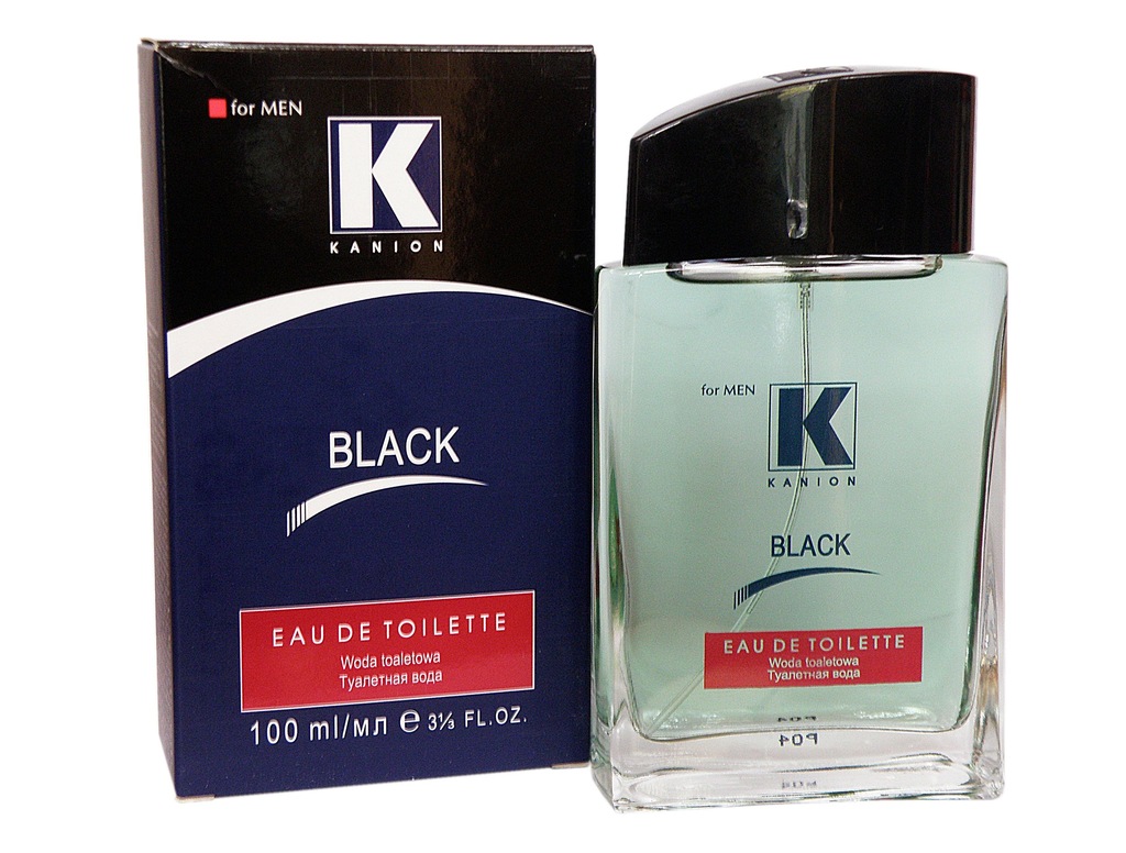 KANION BLACK woda toaletowa 100 ml czarny POLLENA