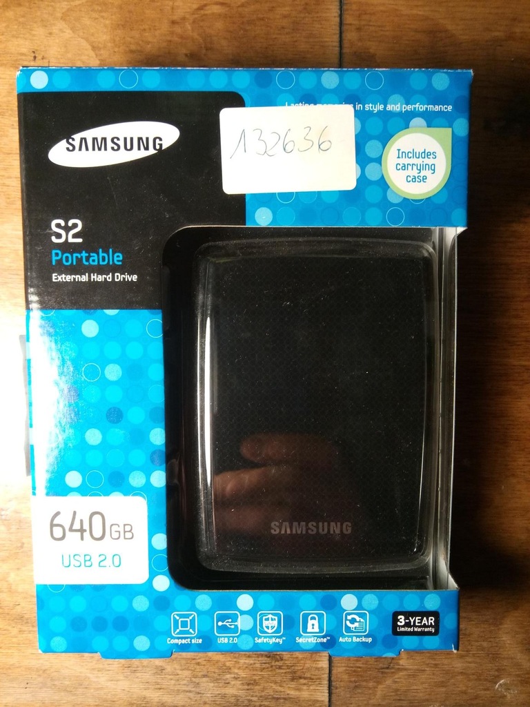 NOWY Samsung S2 Portable 640 GB 2,5"