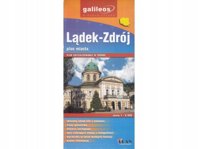Stronie Śląskie Lądek- Zdrój plan miasta mapa Plan