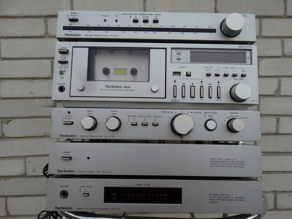 WIEŻA TECHNICS SU-C01 / SE-C01 / ST-C03 / SH-C01RS