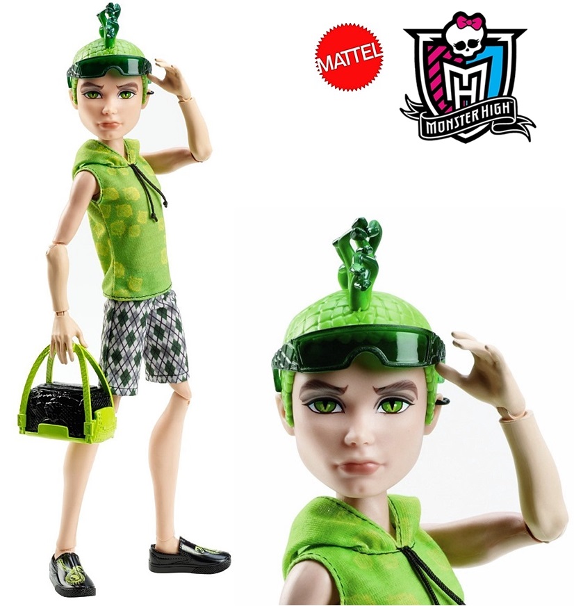 Mattel Monster High DEUCE GORGON Y0395 UPIORYŻ - 7073249479