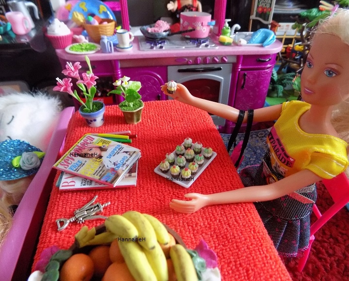 JEDZENIE DLA LALEK BARBIE BABECZKI - MINIATURKI