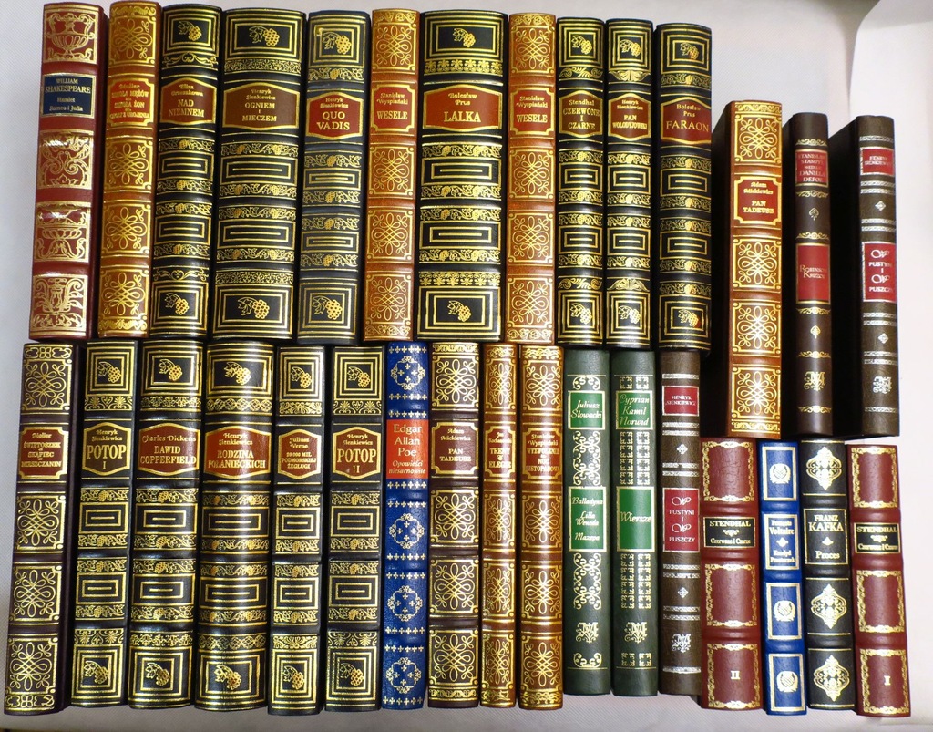 EX LIBRIS 31 TOMÓW KOLEKCJA MEA PERŁY LITERATURY