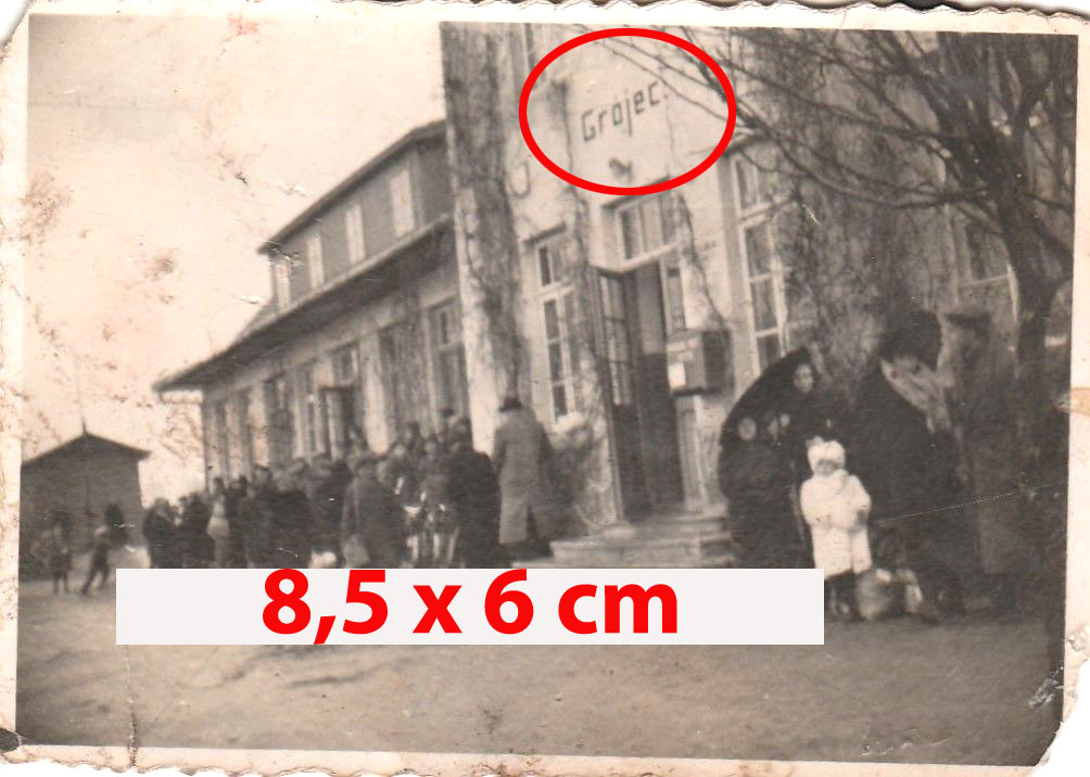 Grójec dworzec kolejowy okupacja 1940 rok