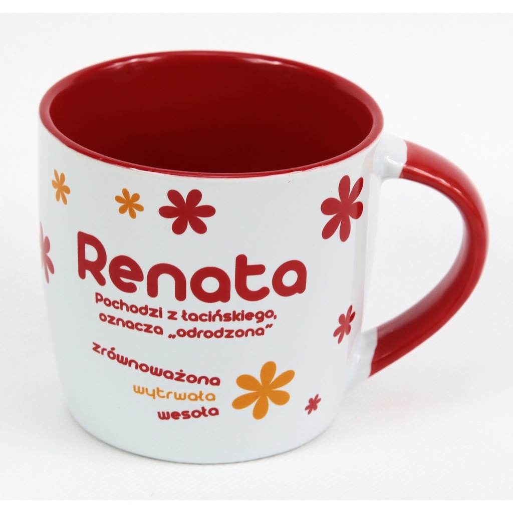 KUBEK IMIENNY - RENATA 300ml.