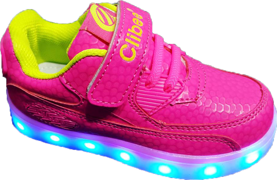 Buty Do Shuffle Dance Dla Dzieci DZIECIĘCE BUTY LED ŚWIECĄCE SHUFFLE DANCE P`18 r30 - 7324973163