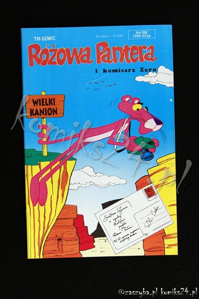 IDEALNY RÓŻOWA PANTERA I KOMISARZ ZERO 13 6/1992