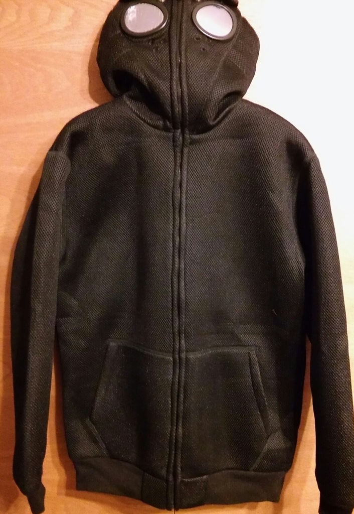 ZEDD GEAR UFO niespotykana bluza kaptur gogle M