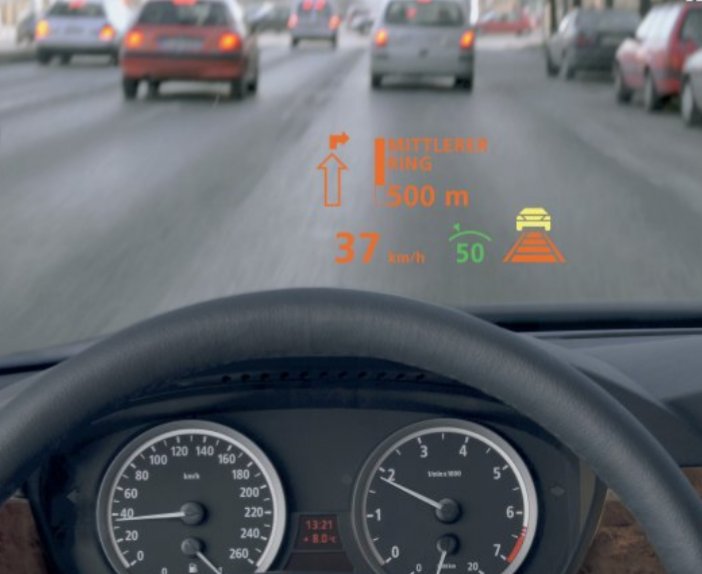 Szyba przednia BMW E 60 E60 HUD sensor