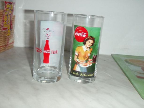 Szklanki Coca-Cola z limitowanej kolekcji - NOWE w