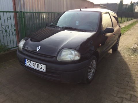 Renault Clio II 1.2 benzyna 1998/58km ZADBANY