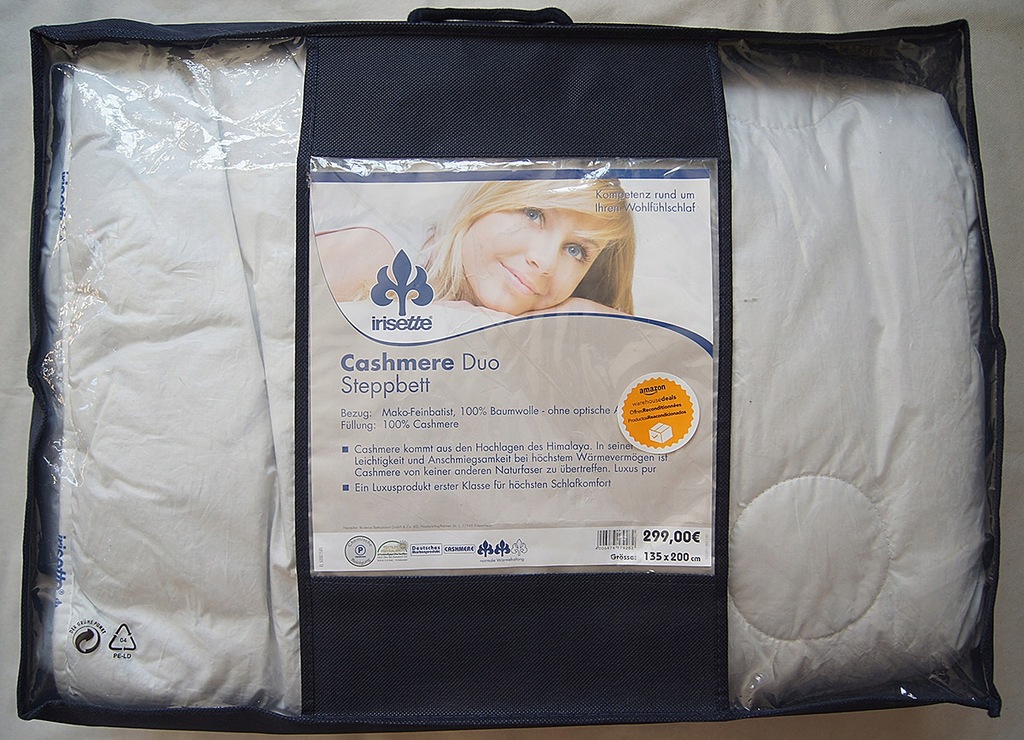 IRISETTE CASHMERE DUO STEPPBETT