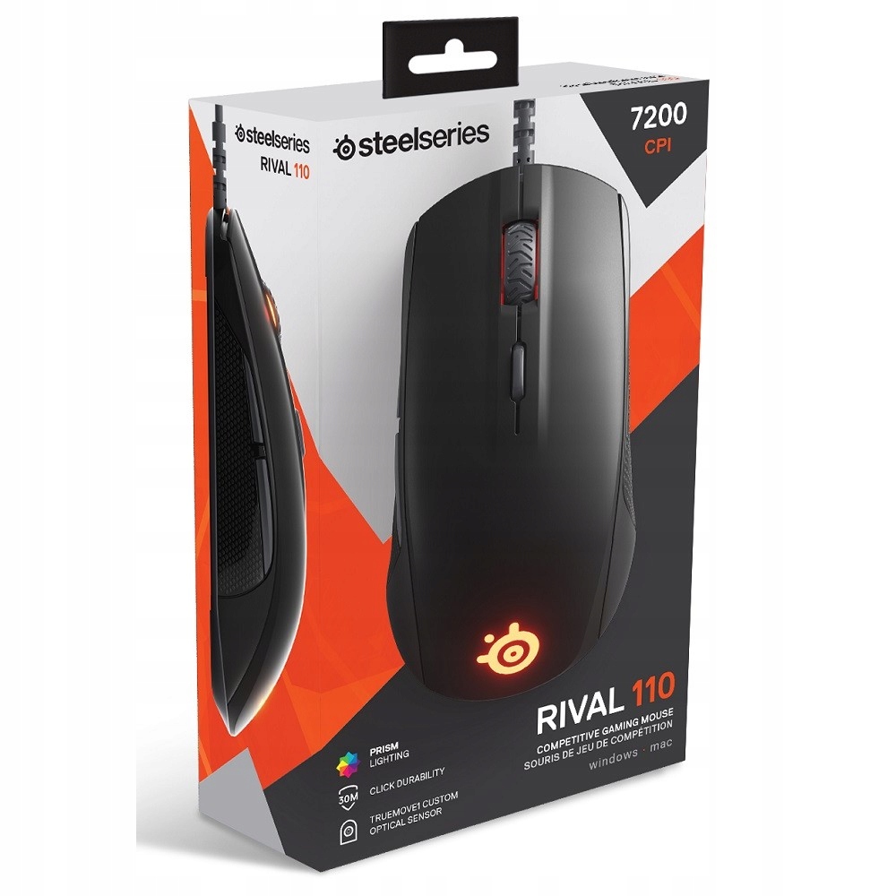 Mysz Steelseries Rival 110 7,200 CPI