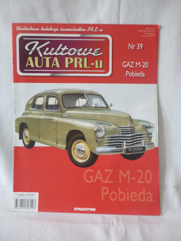 Gazetka Kultowe Auta PRLu - GAZ M-20 POBIEDA