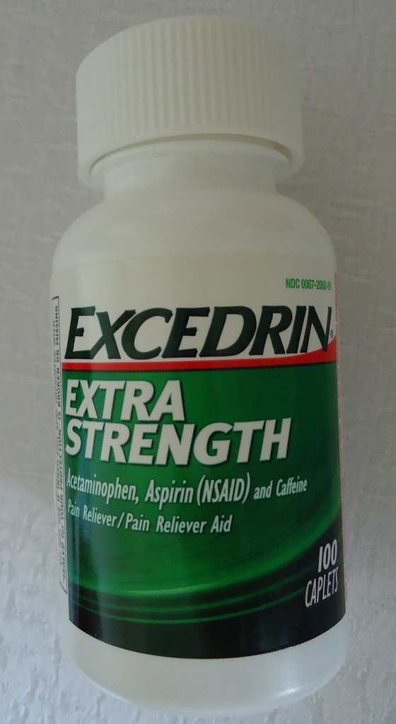 EXCEDRIN EXTRA STRENGTH  na Ból głowy 100 szt. USA