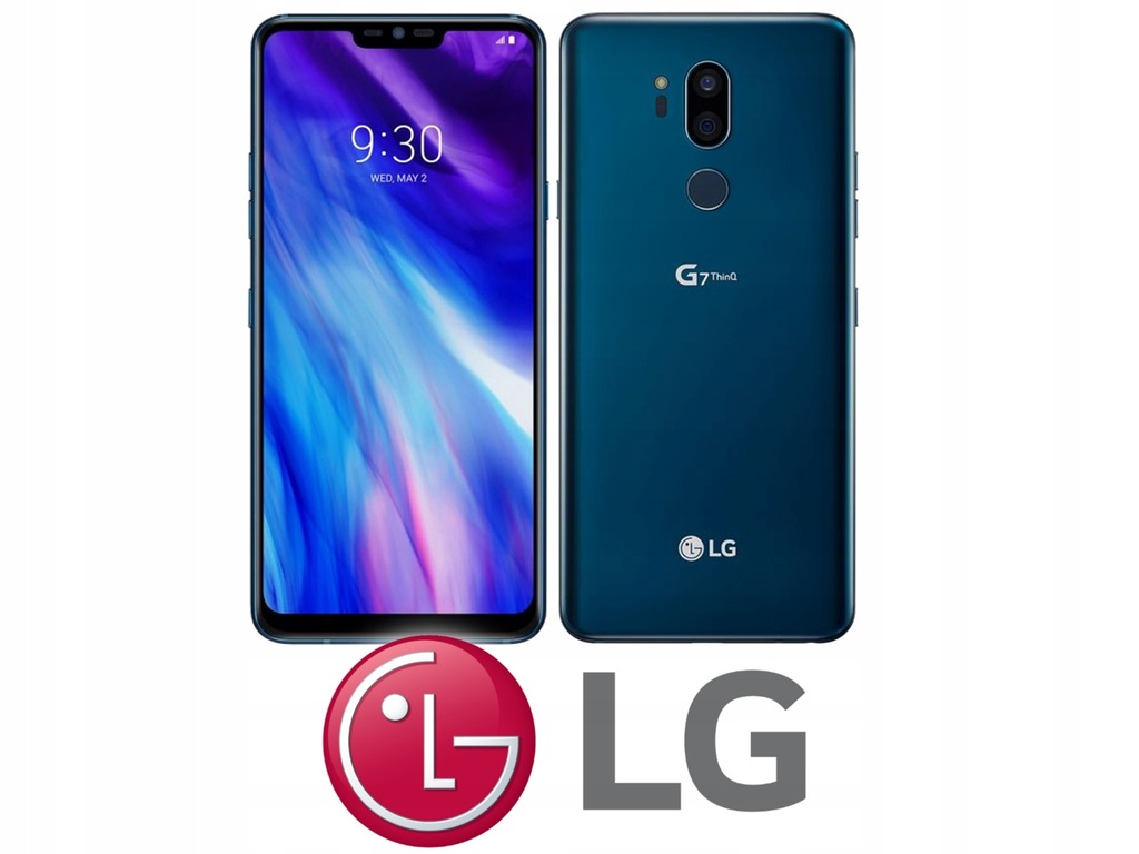 LG G7 ThinQ niebieski 4/64GB IP68 NFC