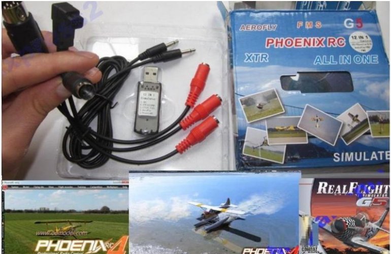 Symulator HELIKOPTERA RC REALFLIGHT 7 + kable USB