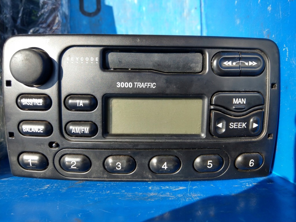 ford puma radio code