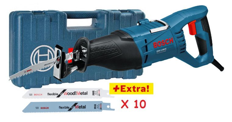 Piła szablasta Bosch GSA 1100 E +20 Brzesz Walizka