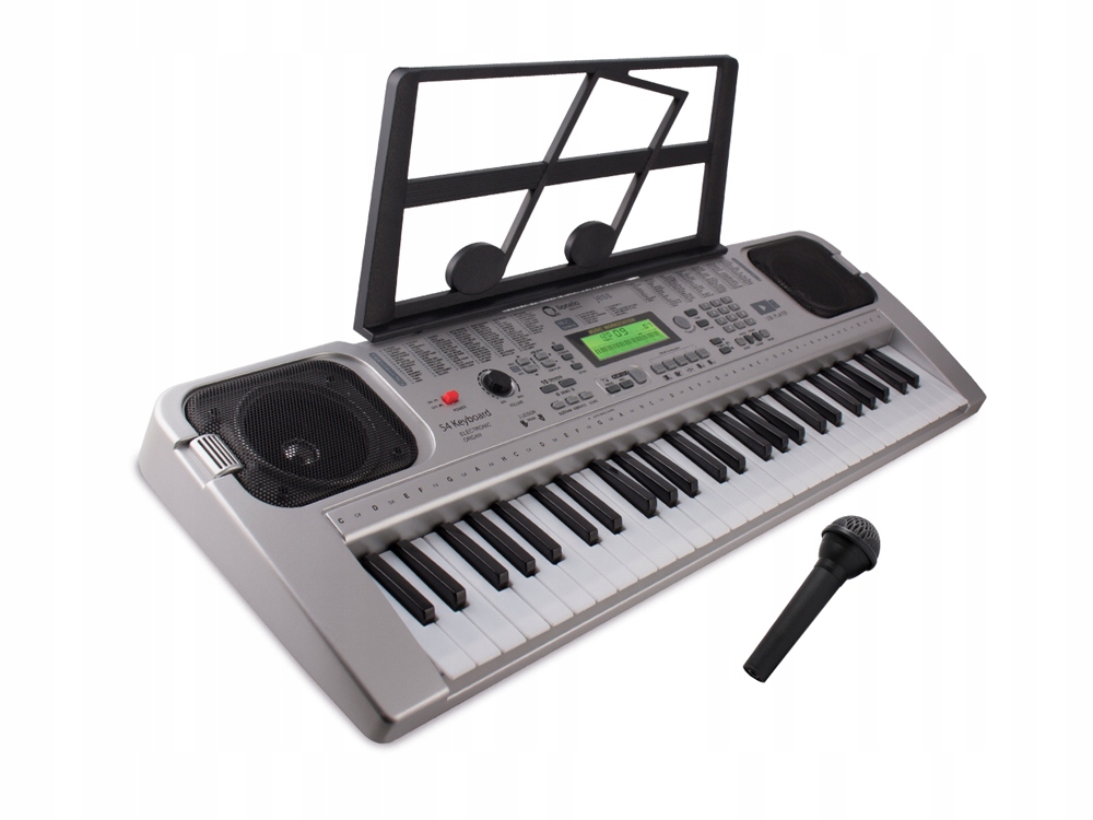 Keyboard Usb Mikrofon Organy Stojak Lionelo Jess