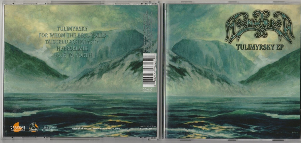MOONSORROW Tulimyrsky EP CD 2008 VIKING METAL NM