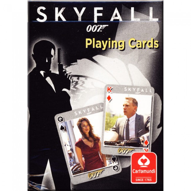 James Bond SKYFALL 007 Karty do gry POKER