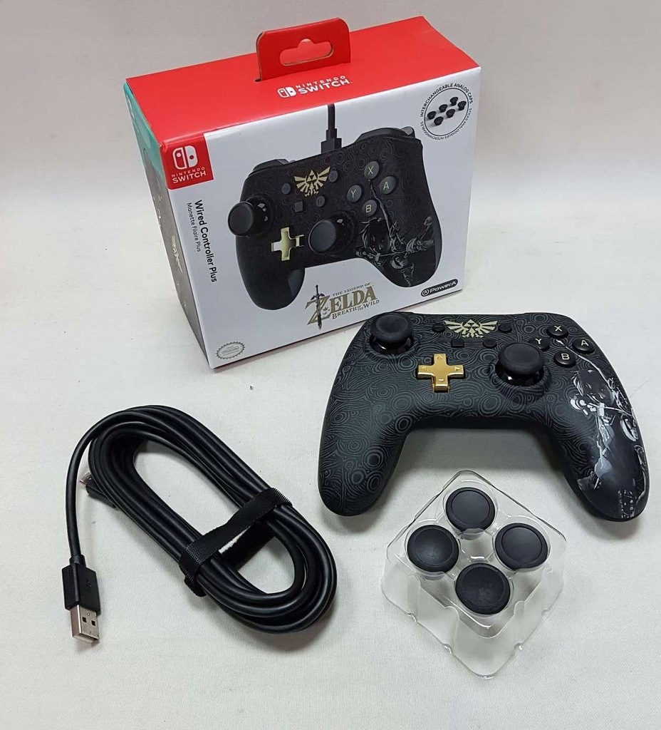 Przewodowy kontroler Plus Nintendo Switch Zelda No