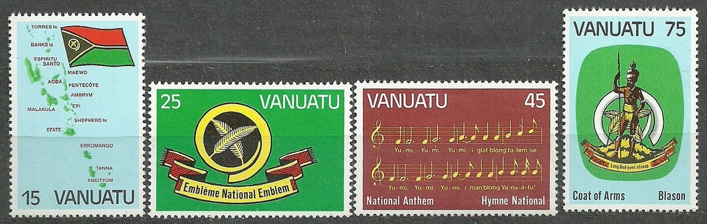 Vanuatu - Mi609-12** 1981r