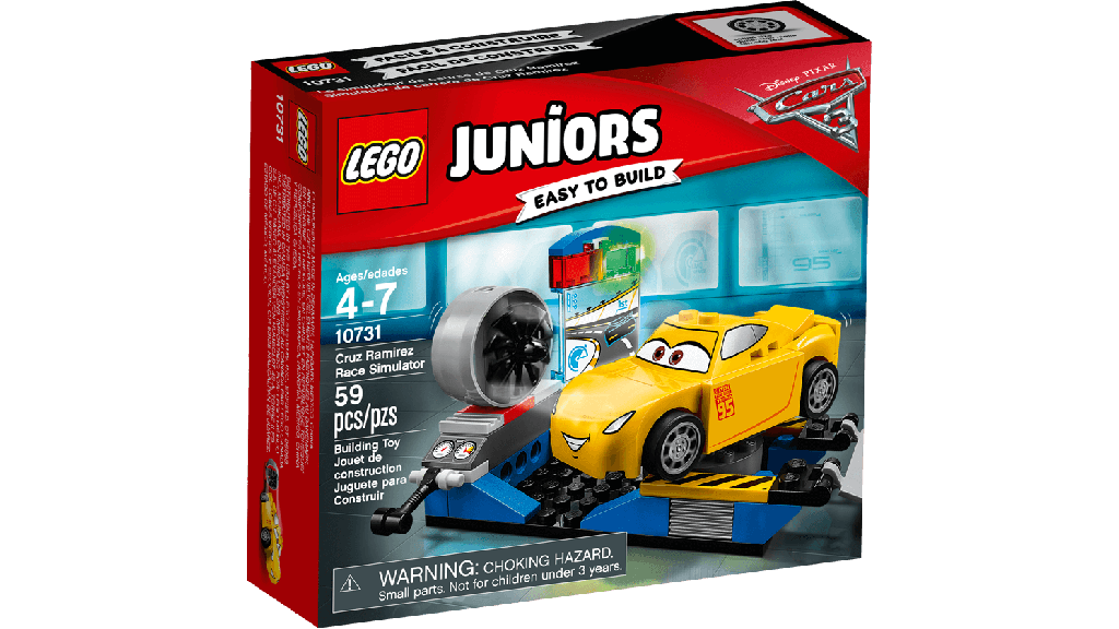 LEGO Juniors 10731 Symulator wyścigu Cruz Ramirez