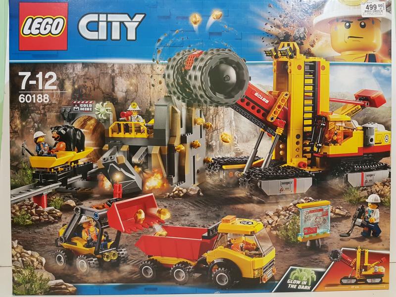 KLOCKI LEGO KOPALNIA ZŁOTA 60188 SUPER ZESTAW
