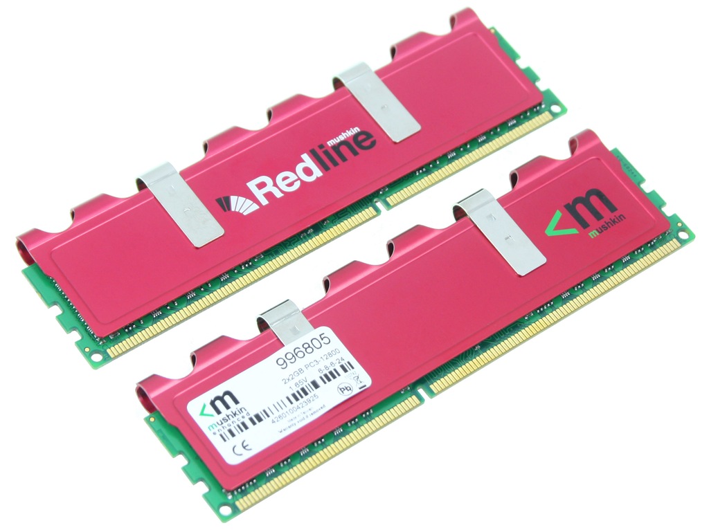 PAMIĘĆ RAM MUSHKIN 996805 2x2GB(4GB) DDR3 1600 GWR