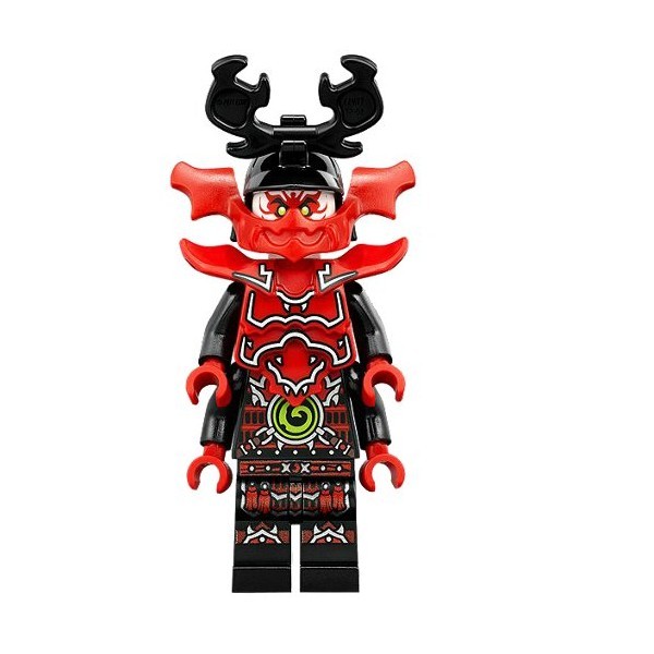 Lego Ninjago @@@ GENERAŁ KOZU + BROŃ @@@ z 70596