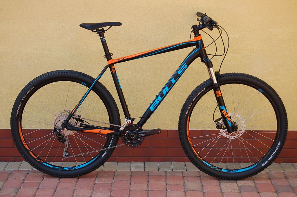 NOWY BULLS KING COBRA DISC, DEORE, ROCK SHOX, 2017