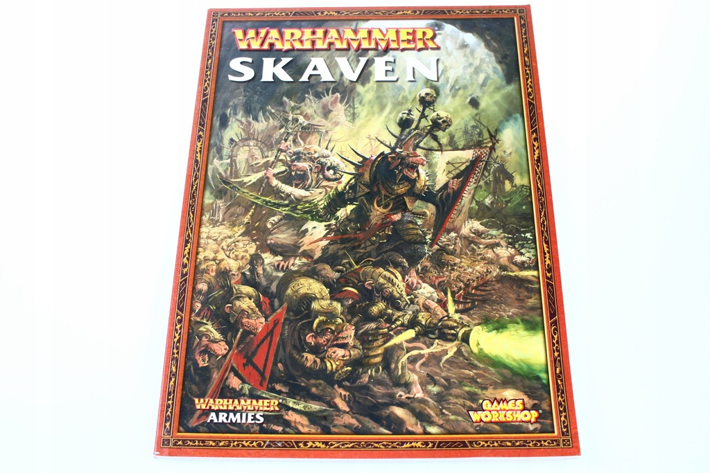 Warhammer Skaven Army Book archiwalny podręcznik