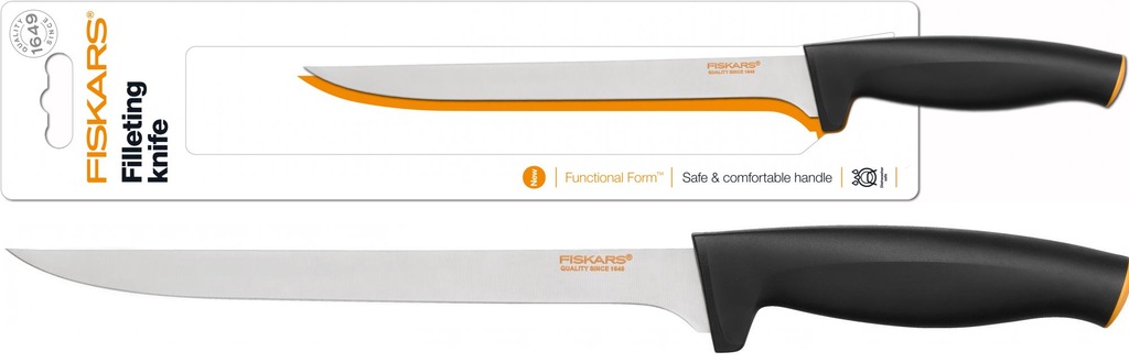 NÓŻ do FILETOWANIA ryb mięsa - 20 cm - FISKARS