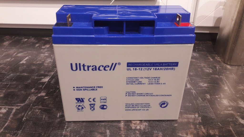 Akumulator 12V 18Ah Ultracell