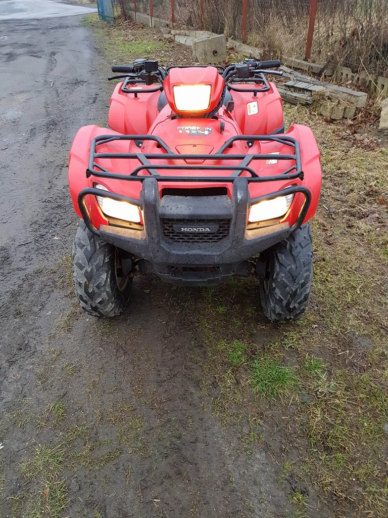 Honda TRX 500 Foreman Quad 2012r HoMoLoGaCjA