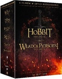 Hobbit / Władca Pierścieni (36 DVD) ED ROZSZ PL