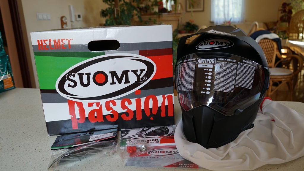 SUOMY Mx Tourer - czarny - rozm.M kask motocyklowy