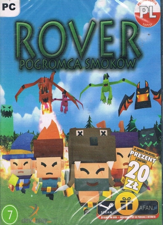 MINECRAFT ROVER PUDEŁKOWA WERSJA NOWA FOLIA GRA PC