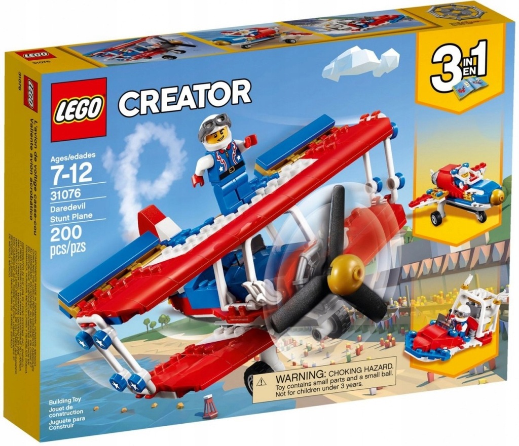 Lego Creator Samolot kaskaderski