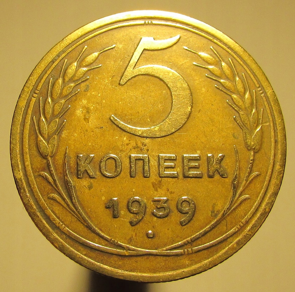 5 KOPIEJEK 1939 ZSRR