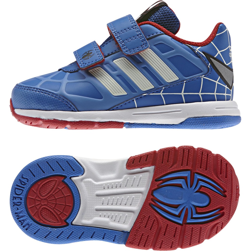 boys adidas spiderman trainers